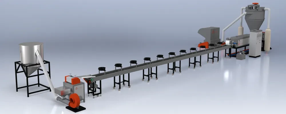 FS190 PLA回收挤出机（awei）