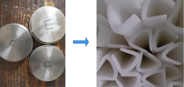 珍珠棉异型材模饼和异型材珍珠棉